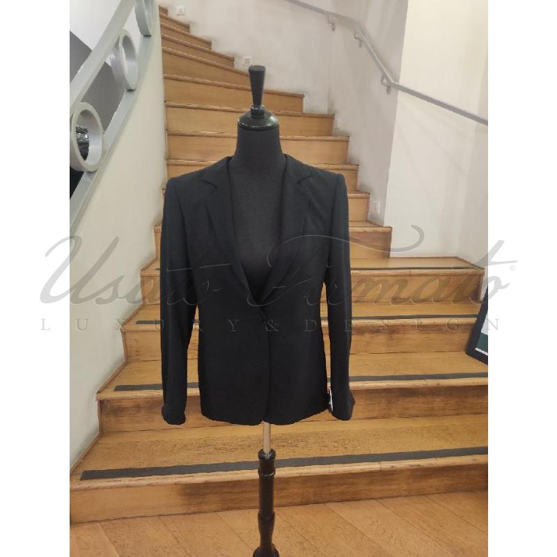 BLAZER DONNA GIORGIO ARMANI NERO TG S | Mercatino dell'Usato Roma parioli 1