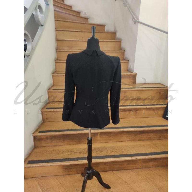 BLAZER DONNA GIORGIO ARMANI NERO TG S | Mercatino dell'Usato Roma parioli 3