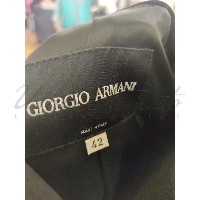 BLAZER DONNA GIORGIO ARMANI NERO TG S | Mercatino dell'Usato Roma parioli 4