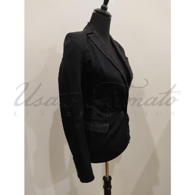 BLAZER DONNA JUST CAVALLI NERO TG 38 | Mercatino dell'Usato Roma parioli 2