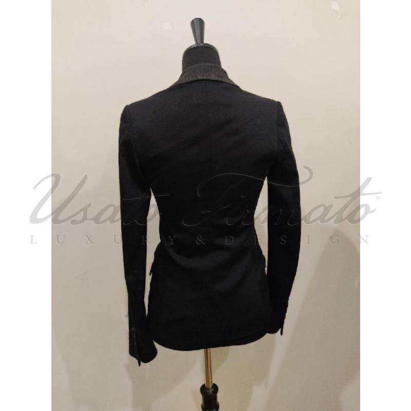 BLAZER DONNA JUST CAVALLI NERO TG 38 | Mercatino dell'Usato Roma parioli 3