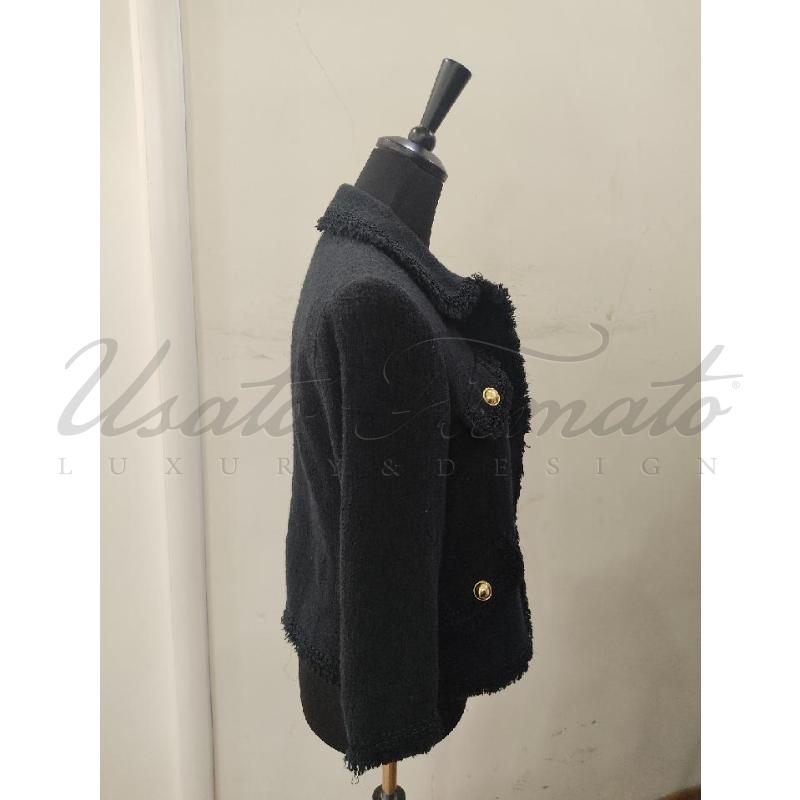 BLAZER DONNA MOSCHINO NERA TG. 42 | Mercatino dell'Usato Roma parioli 2