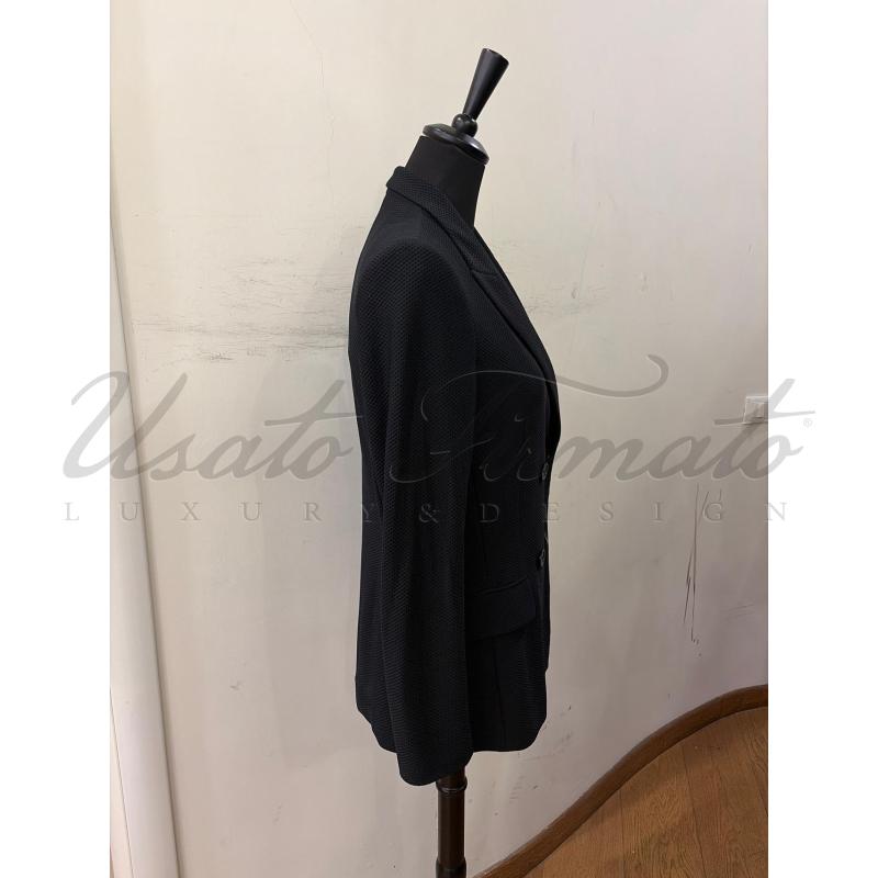 BLAZER DONNA SEVENTY NERO DOPPIOPETTO TG  M  | Mercatino dell'Usato Roma parioli 2