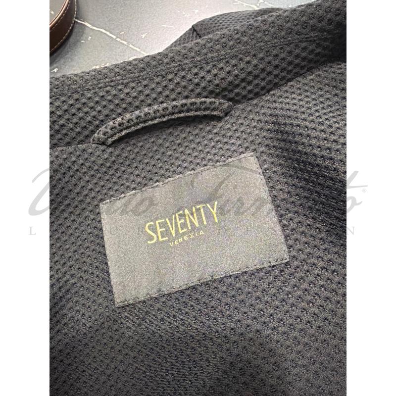 BLAZER DONNA SEVENTY NERO DOPPIOPETTO TG  M  | Mercatino dell'Usato Roma parioli 4