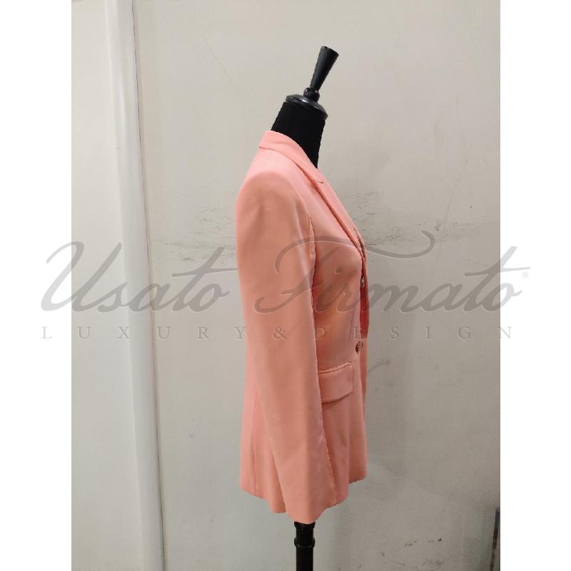 BLAZER DONNA SIMONA CORSELLINI ROSA SALMONE TG 40 | Mercatino dell'Usato Roma parioli 2