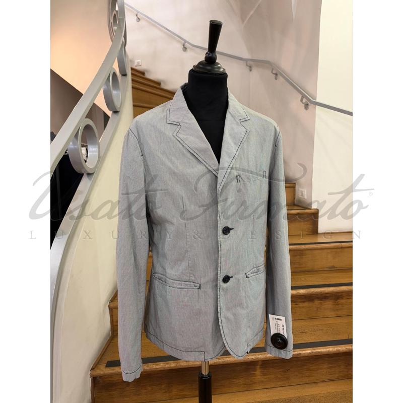 BLAZER UOMO ARMANI JEANS BLU TG XL | Mercatino dell'Usato Roma parioli 1