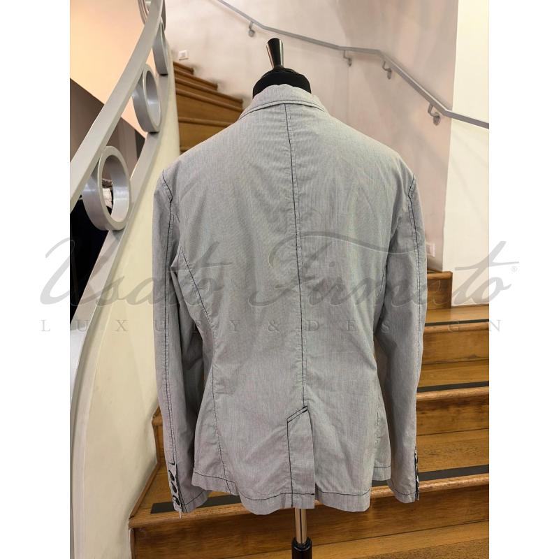 BLAZER UOMO ARMANI JEANS BLU TG XL | Mercatino dell'Usato Roma parioli 3