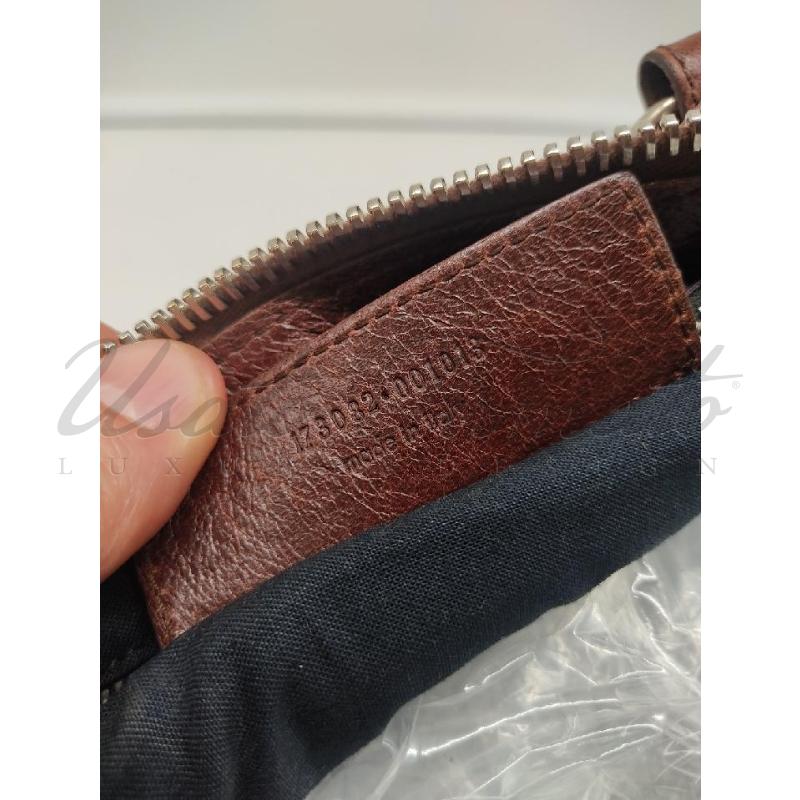 BORSA BALENCIAGA CITY MARRONE PELLE 173032.001013 | Mercatino dell'Usato Roma parioli 3