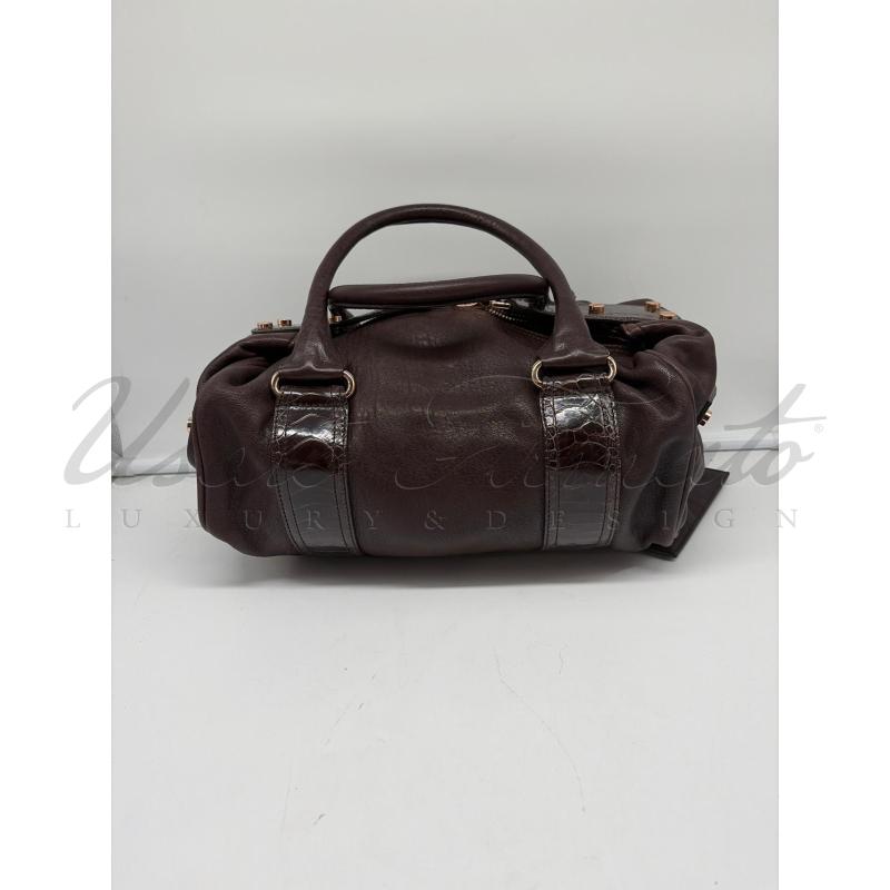 BORSA BALENCIAGA MARRONE PELLE 213040 | Mercatino dell'Usato Roma parioli 3