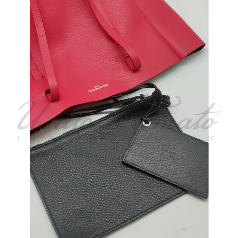 BORSA BALENCIAGA ROSSA PELLE 475199.6560.A535269 | Mercatino dell'Usato Roma parioli 4