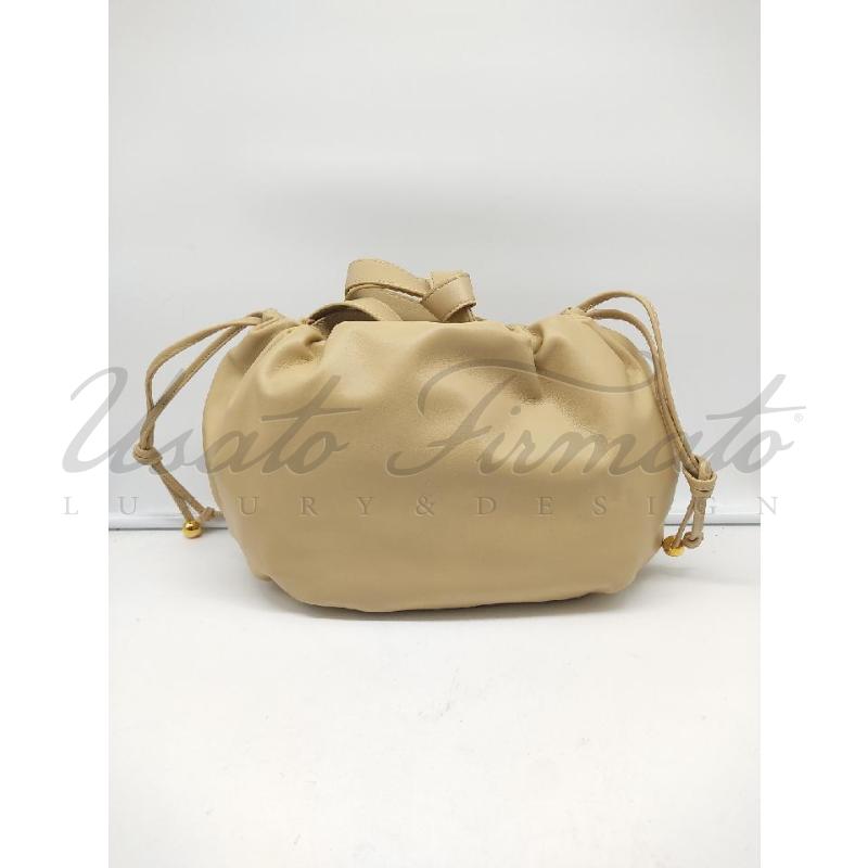 BORSA BOTTEGA VENETA POUCH BEIGE PELLE BO9261872S | Mercatino dell'Usato Roma parioli 1