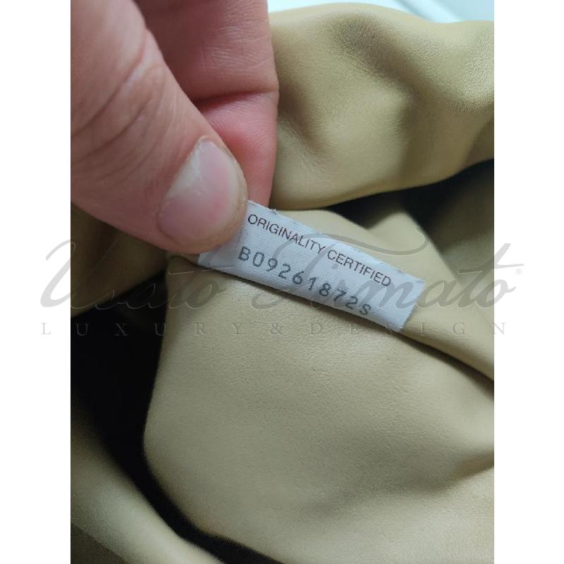 BORSA BOTTEGA VENETA POUCH BEIGE PELLE BO9261872S | Mercatino dell'Usato Roma parioli 3