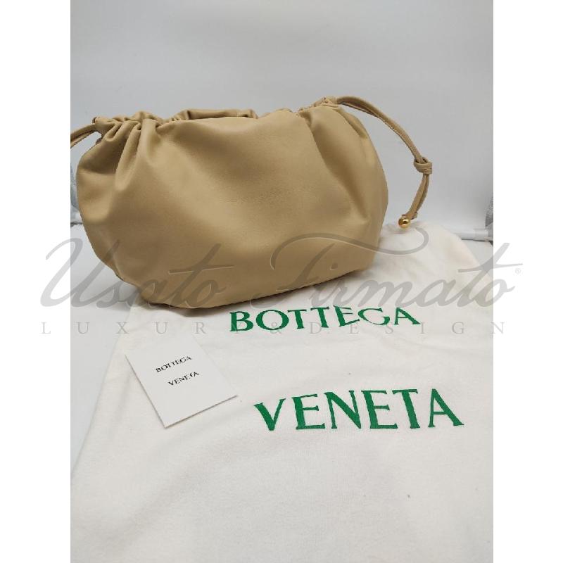 BORSA BOTTEGA VENETA POUCH BEIGE PELLE BO9261872S | Mercatino dell'Usato Roma parioli 4