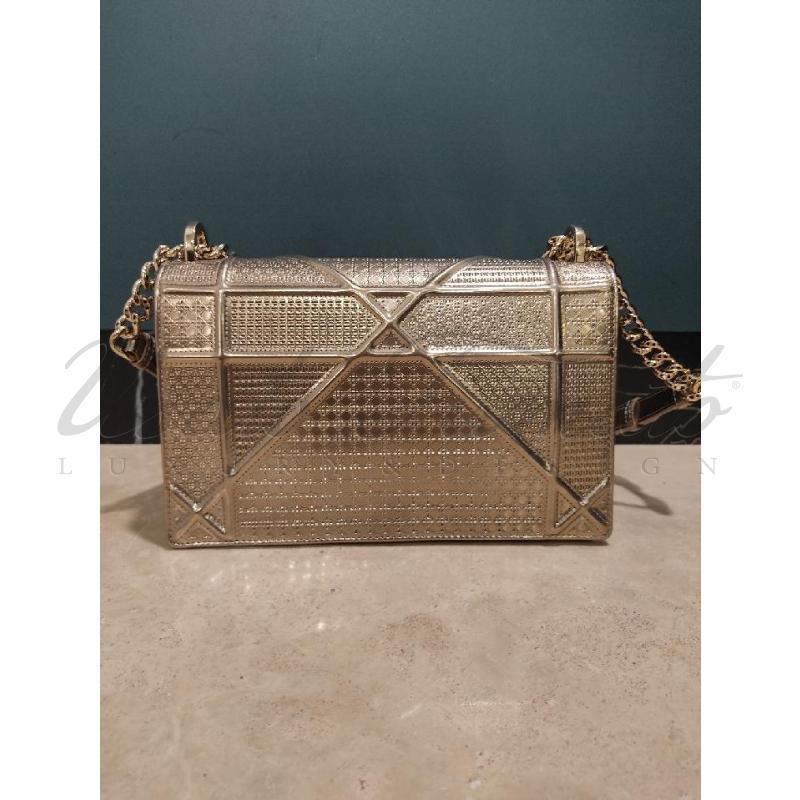 BORSA DIOR DIORAMA VERNICE ORO 09BO0177 | Mercatino dell'Usato Roma parioli 2