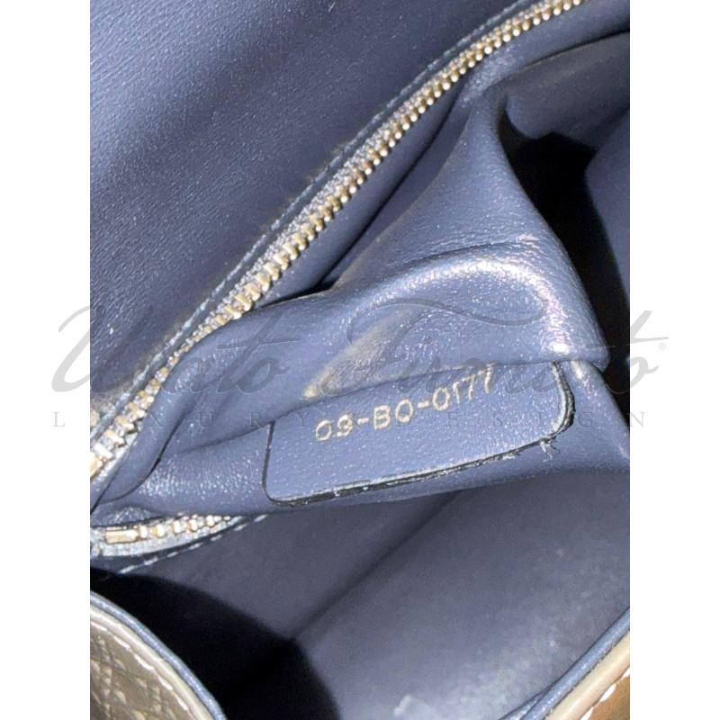 BORSA DIOR DIORAMA VERNICE ORO 09BO0177 | Mercatino dell'Usato Roma parioli 3