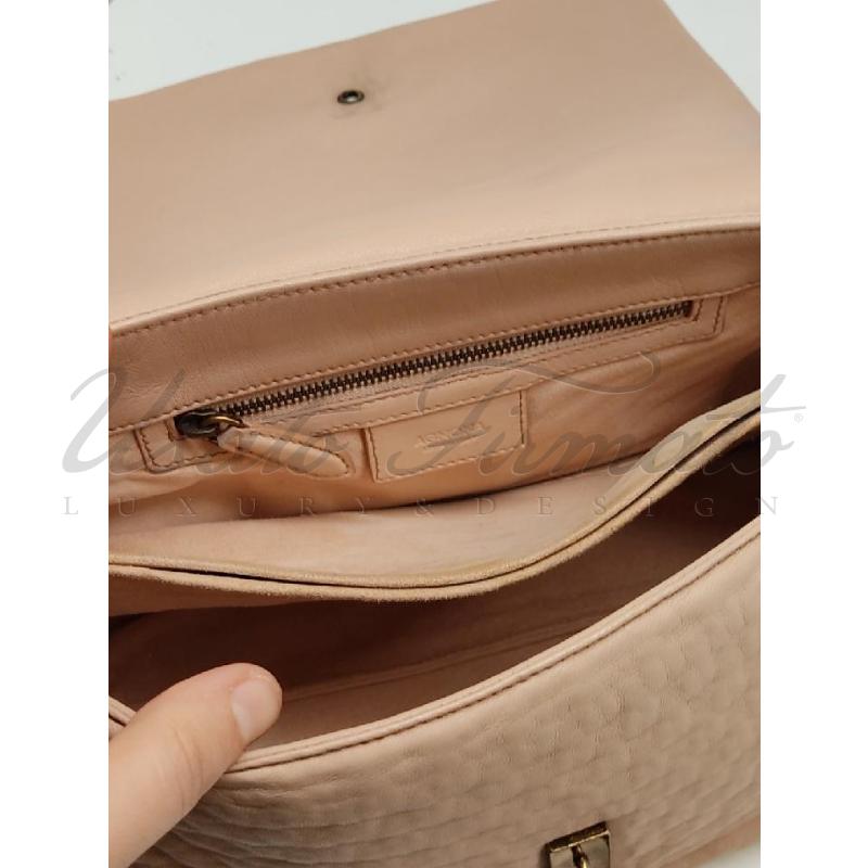 BORSA DONNA AGNONA ROSA PELLE  | Mercatino dell'Usato Roma parioli 5