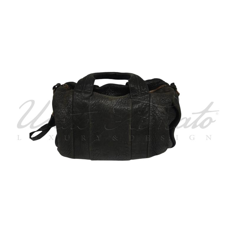 BORSA DONNA ALEXANDER WANG PELLE NERO | Mercatino dell'Usato Roma parioli 1