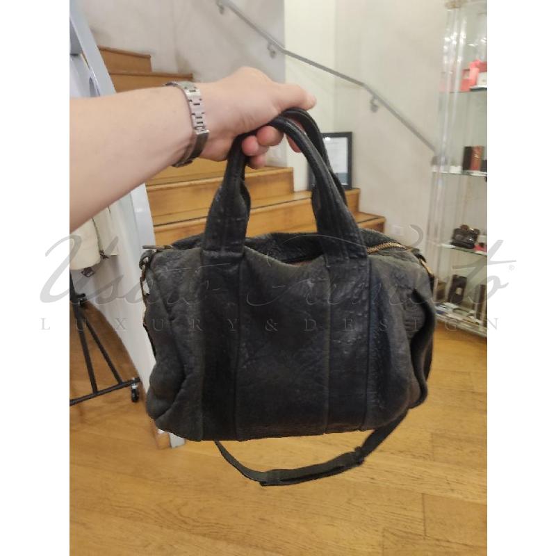 BORSA DONNA ALEXANDER WANG PELLE NERO | Mercatino dell'Usato Roma parioli 4