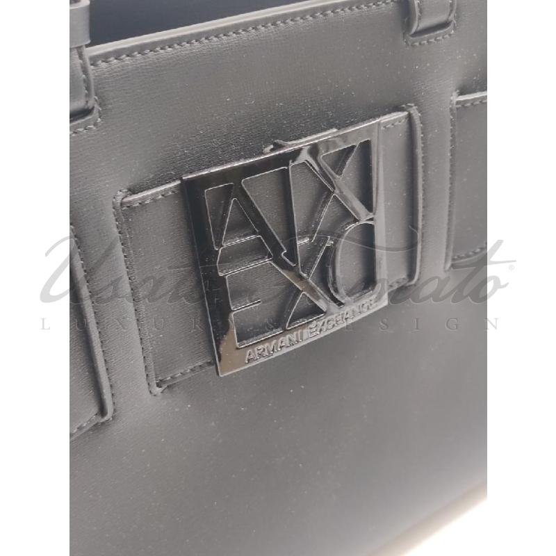 BORSA DONNA ARMANI EXCHANGE NERA  | Mercatino dell'Usato Roma parioli 4