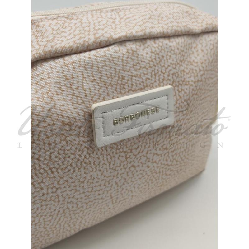 BORSA DONNA BORBONESE BEIGE TRACOLLA | Mercatino dell'Usato Roma parioli 4