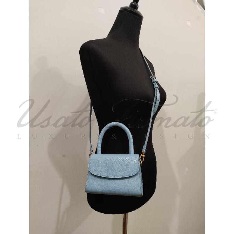BORSA DONNA BY FAR CARTA DA ZUCCHERO  | Mercatino dell'Usato Roma parioli 5