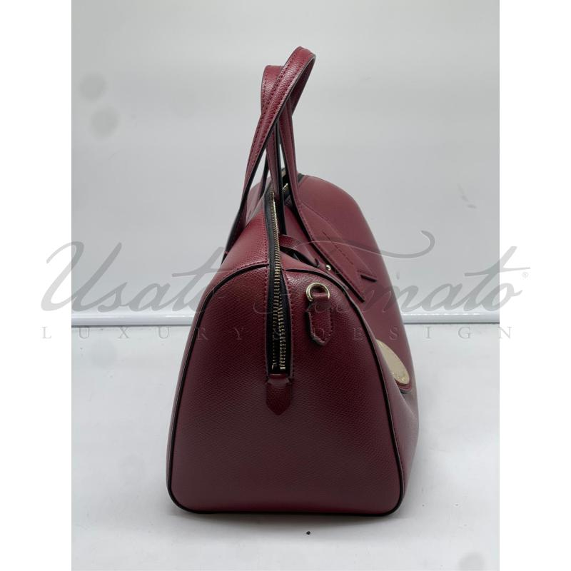 BORSA DONNA EMPORIO ARMANI BORDEAUX | Mercatino dell'Usato Roma parioli 2