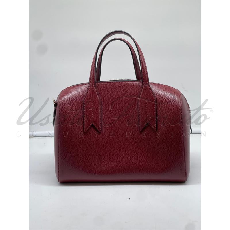 BORSA DONNA EMPORIO ARMANI BORDEAUX | Mercatino dell'Usato Roma parioli 3