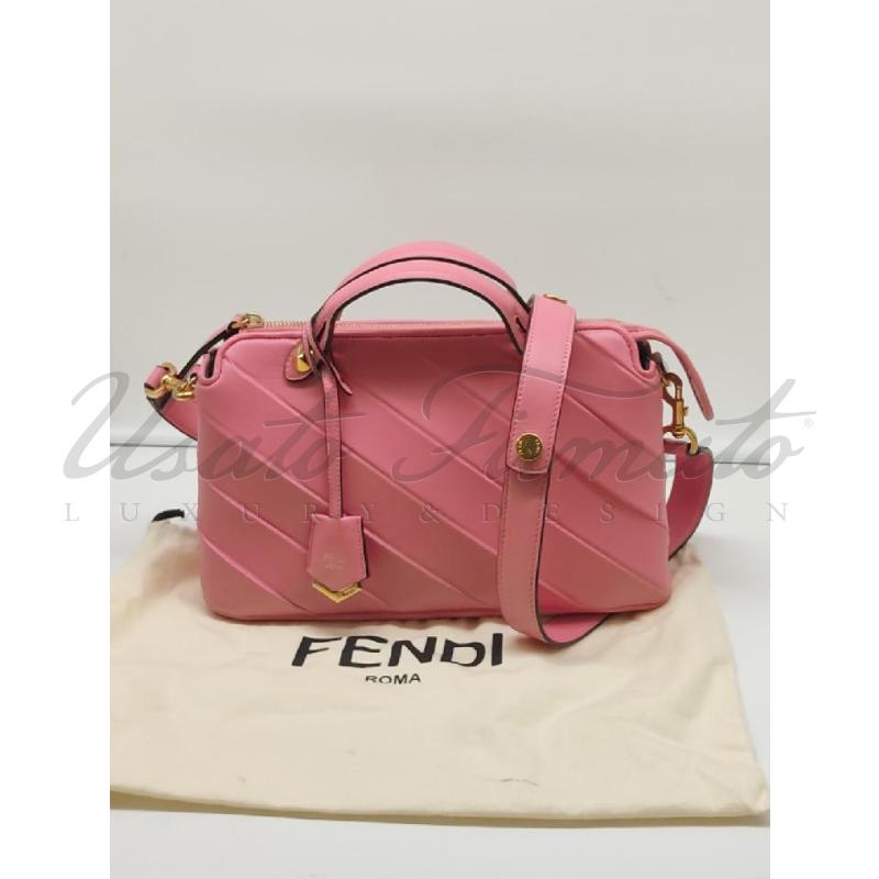 BORSA DONNA FENDI BY THE WAY ROSA TRACOLLA  | Mercatino dell'Usato Roma parioli 1
