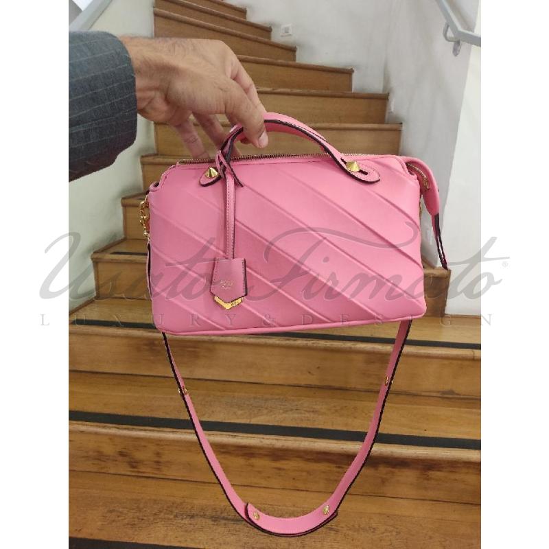 BORSA DONNA FENDI BY THE WAY ROSA TRACOLLA  | Mercatino dell'Usato Roma parioli 5