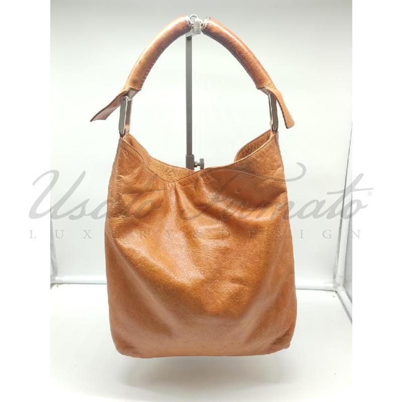 BORSA DONNA FENDI PELLE SECCHIELLO MARRONE  DA RIV | Mercatino dell'Usato Roma parioli 1
