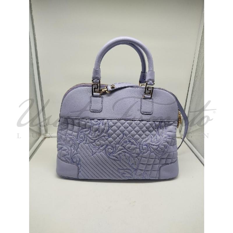BORSA DONNA GIANNI VERSACE LILLA TRACOLLA  | Mercatino dell'Usato Roma parioli 3