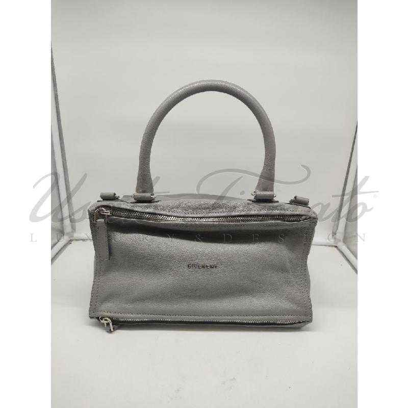 BORSA DONNA GIVENCHY PANDORA PELLE GRIGIA  | Mercatino dell'Usato Roma parioli 1