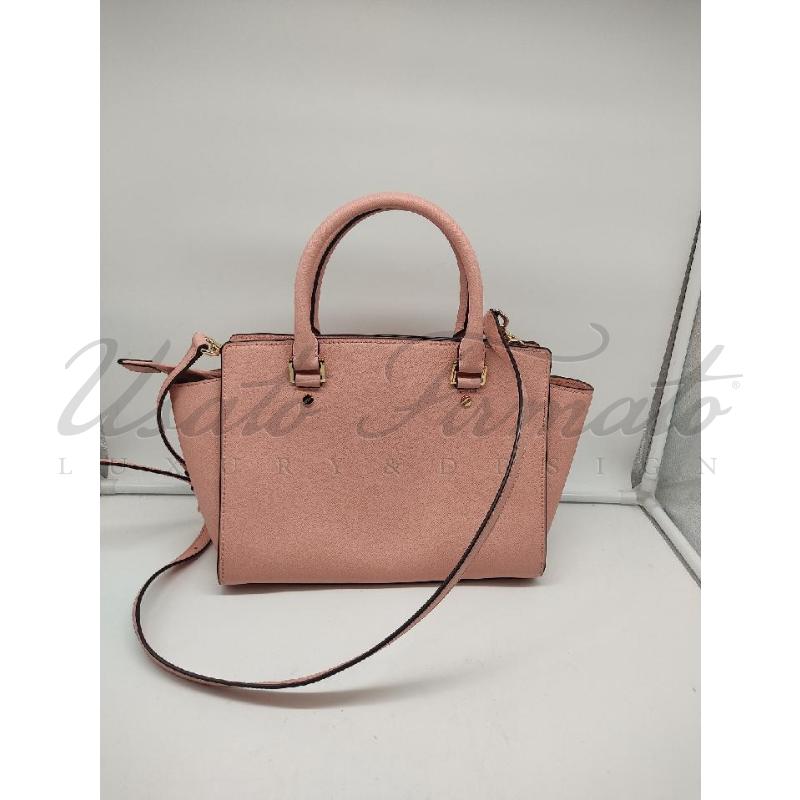 BORSA DONNA MACHAEL KORS ROSA  | Mercatino dell'Usato Roma parioli 3