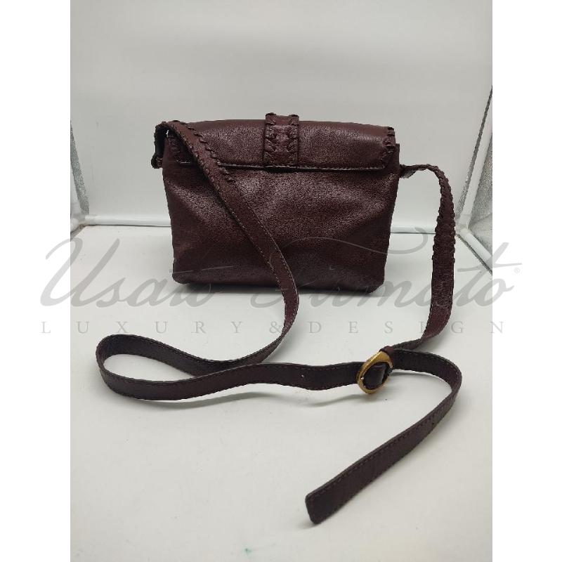 BORSA DONNA MALIPARMI BORDEAUX PELLE | Mercatino dell'Usato Roma parioli 2