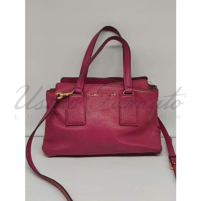 BORSA DONNA MARC JACOBS FUCSIA PELLE  | Mercatino dell'Usato Roma parioli 1