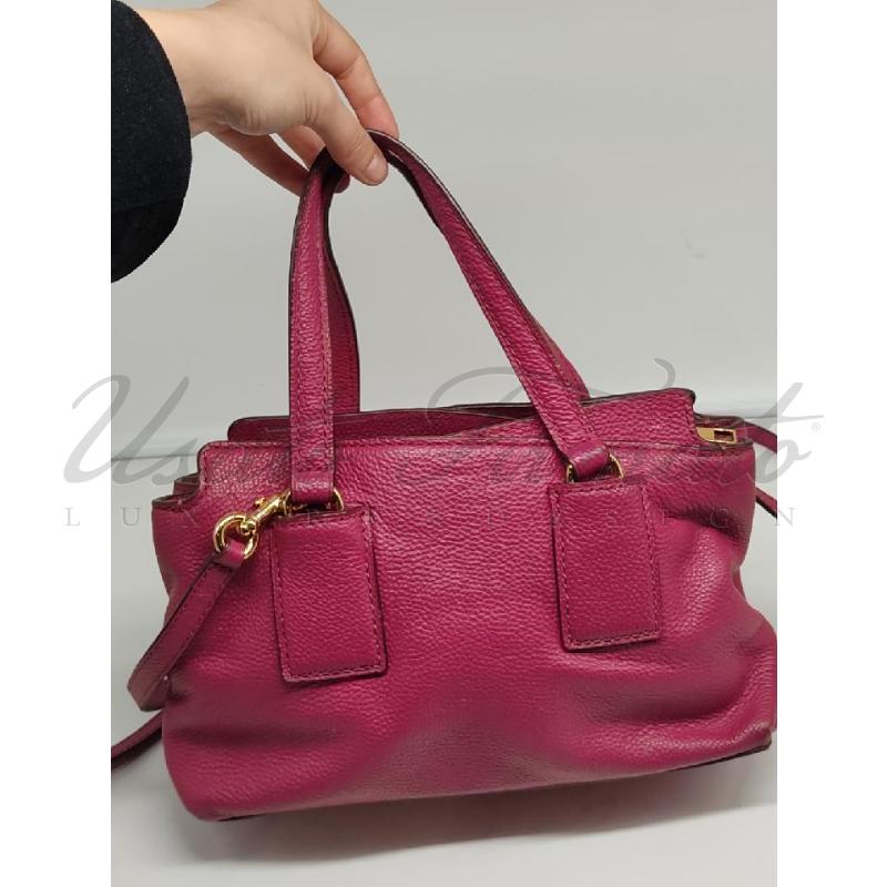 BORSA DONNA MARC JACOBS FUCSIA PELLE  | Mercatino dell'Usato Roma parioli 2