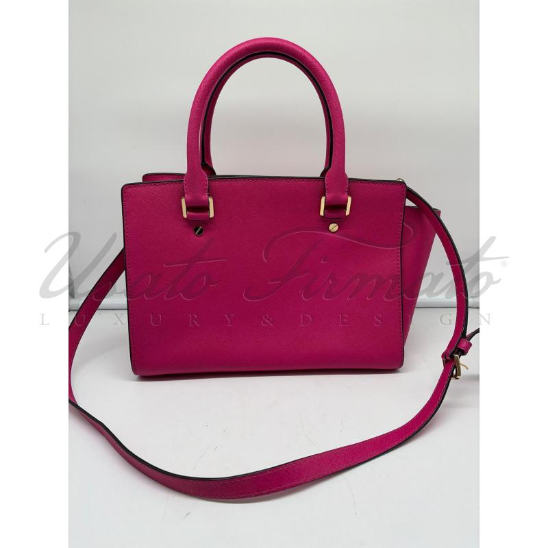 BORSA DONNA MICHAEL KORS FUCSIA | Mercatino dell'Usato Roma parioli 2