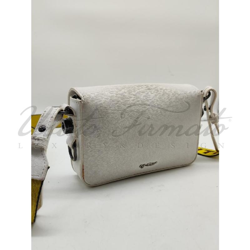 BORSA DONNA OFF WHITE BIANCA MOSCHETTONE | Mercatino dell'Usato Roma parioli 2