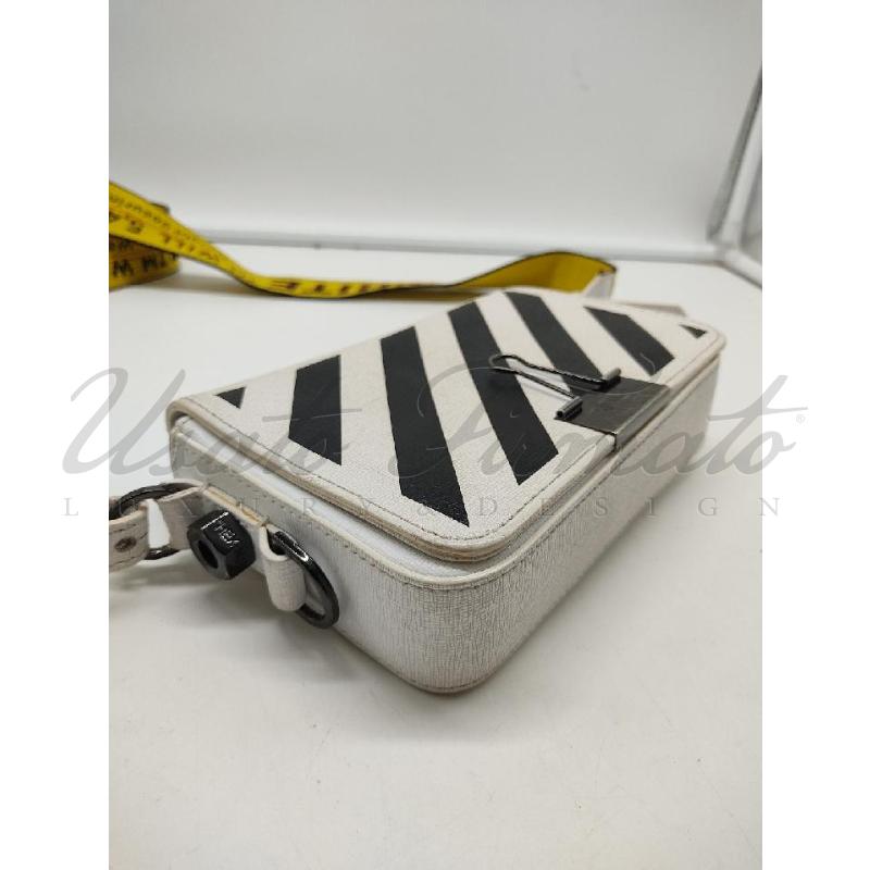 BORSA DONNA OFF WHITE BIANCA MOSCHETTONE | Mercatino dell'Usato Roma parioli 4