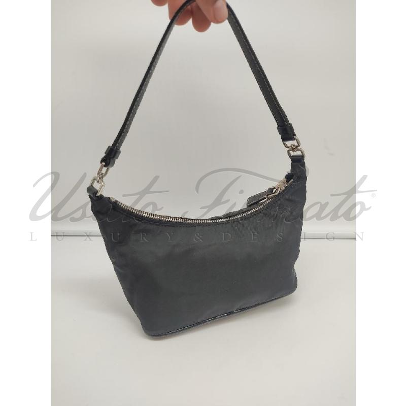 BORSA DONNA PRADA NYLON NERA | Mercatino dell'Usato Roma parioli 2