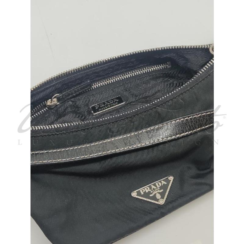 BORSA DONNA PRADA NYLON NERA | Mercatino dell'Usato Roma parioli 4