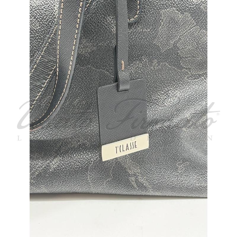 BORSA DONNA PRIMA CLASSE TELA NERA | Mercatino dell'Usato Roma parioli 3