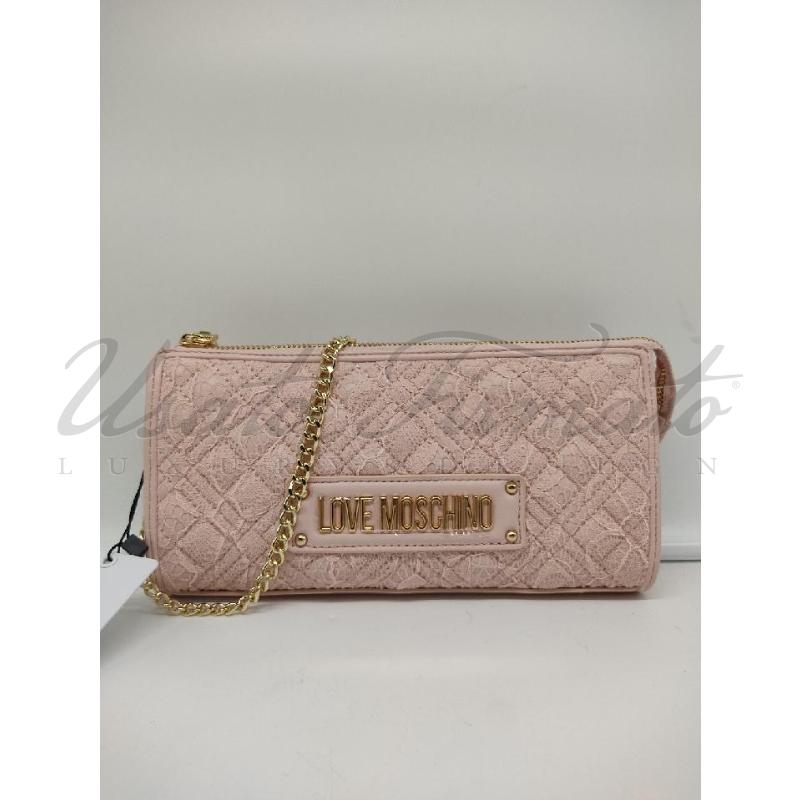 BORSA DONNA ROSA MOSCHINO CON TRACOLLINA | Mercatino dell'Usato Roma parioli 1