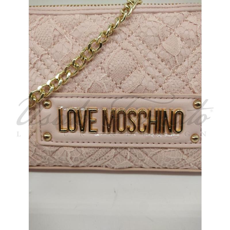 BORSA DONNA ROSA MOSCHINO CON TRACOLLINA | Mercatino dell'Usato Roma parioli 3