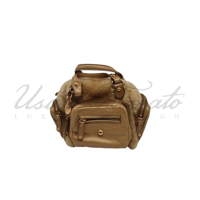 BORSA DONNA TOD'S PELLE DORATA  | Mercatino dell'Usato Roma parioli 1