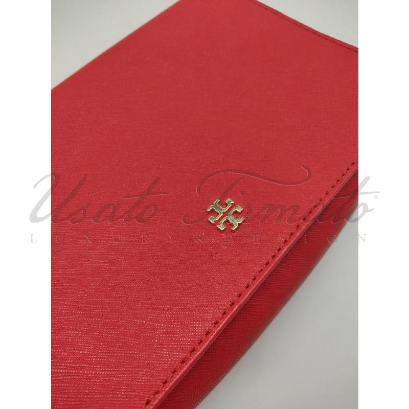 BORSA DONNA TORY BURCH ROSSA PELLE  | Mercatino dell'Usato Roma parioli 3