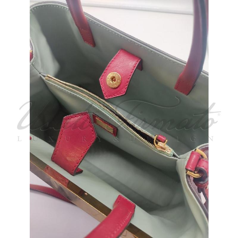 BORSA FENDI 2 JOURS PELLE ROSSA COD 88BH2533WL | Mercatino dell'Usato Roma parioli 4