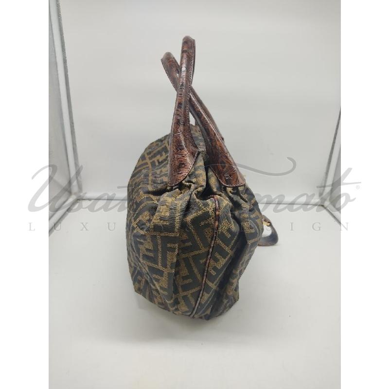 BORSA FENDI SPY FF ZUCCA COD 73298BR | Mercatino dell'Usato Roma parioli 2