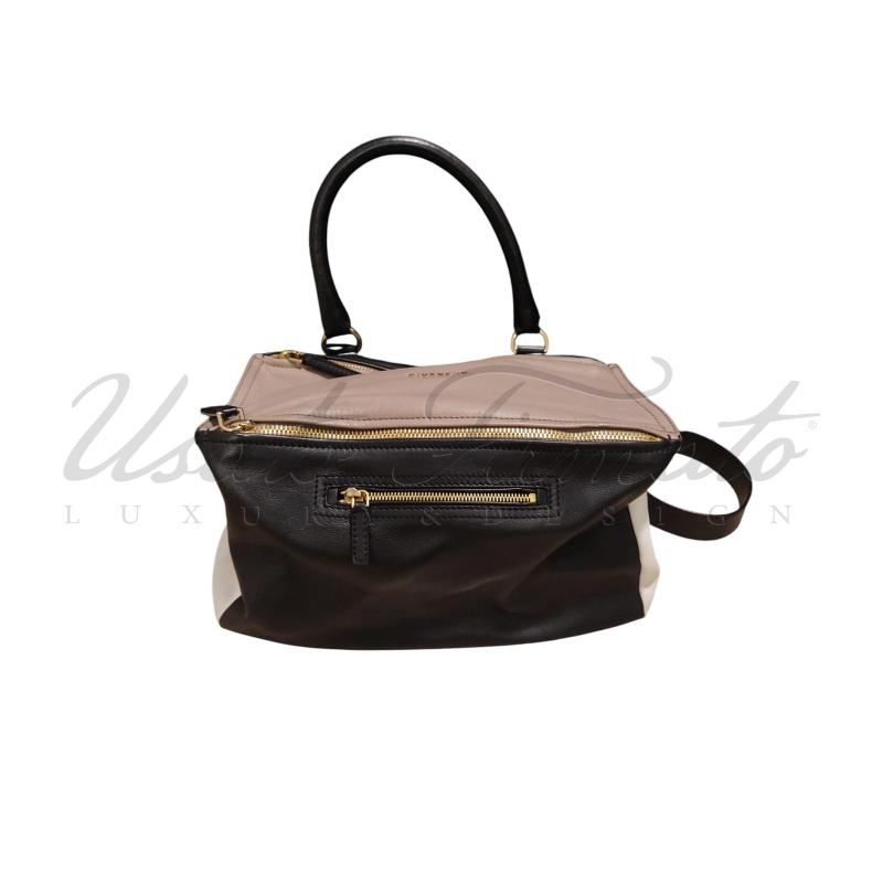BORSA GIVENCHT BEIGE NERA BIANCA PELLE  | Mercatino dell'Usato Roma parioli 1