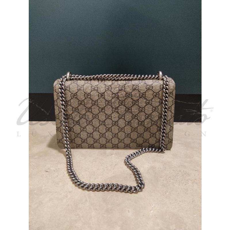 BORSA GUCCI DIONYSUS GG SUEDE GIALLO 400249302752 | Mercatino dell'Usato Roma parioli 3